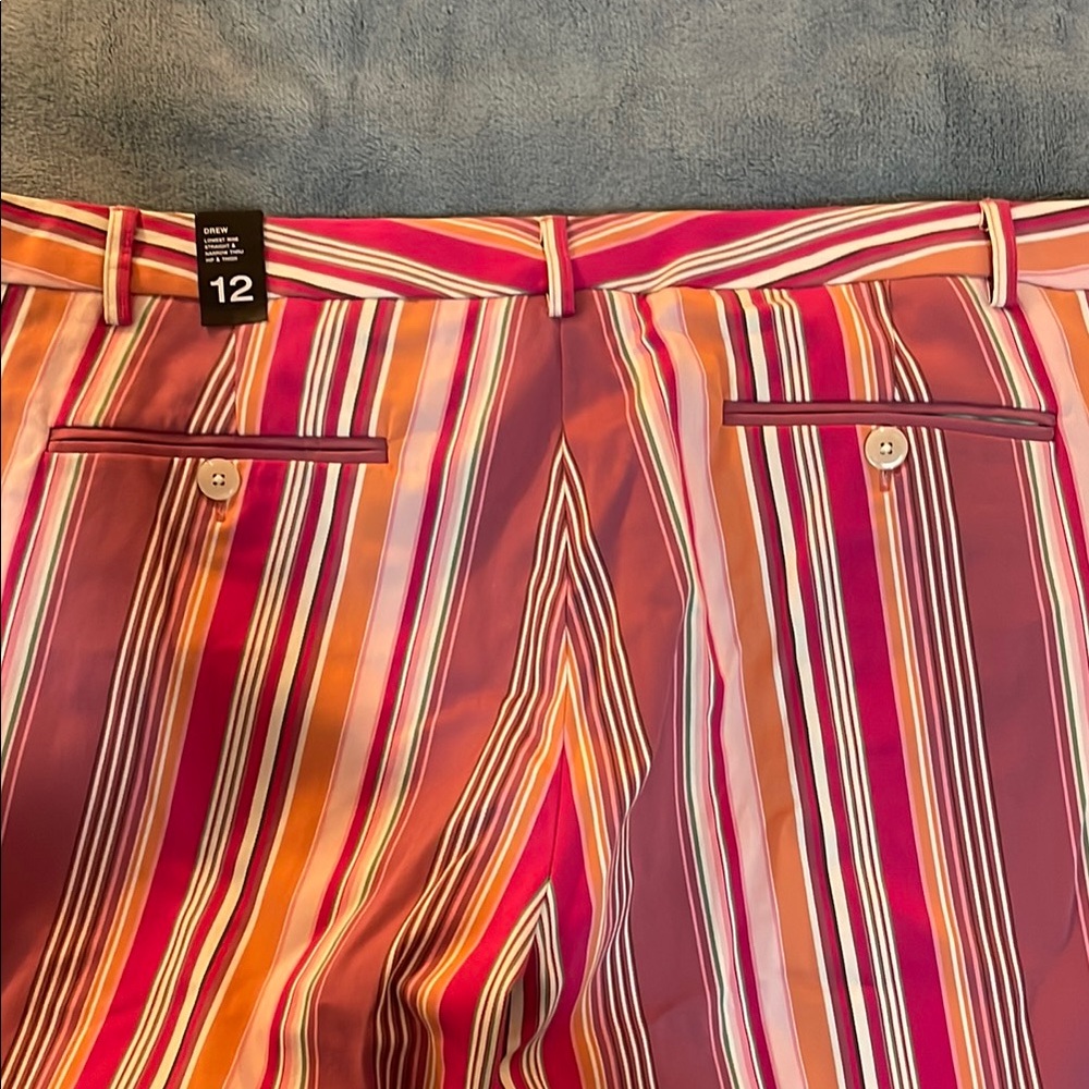 The Limited Multicolor Striped Straight Leg Pants - Picture 6 of 8